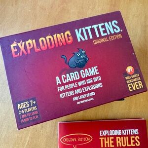 Exploding Kittens Card Game Original Edition
